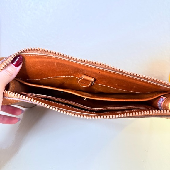 Dooney & Bourke  Two-Tone Leather Crossbody Bag - Picture 5 of 10